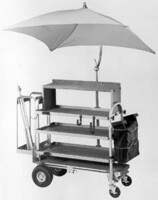 Professional Sound Services custom Magliner cart
