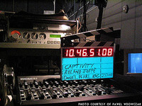 Production cart and timecode slate