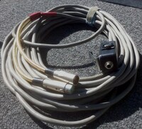 Duplex boom cable