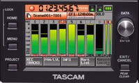 digital meter on TASCAM